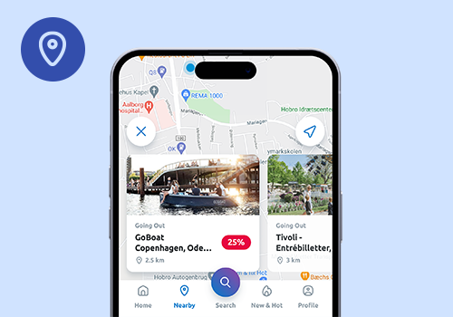 Nearby
